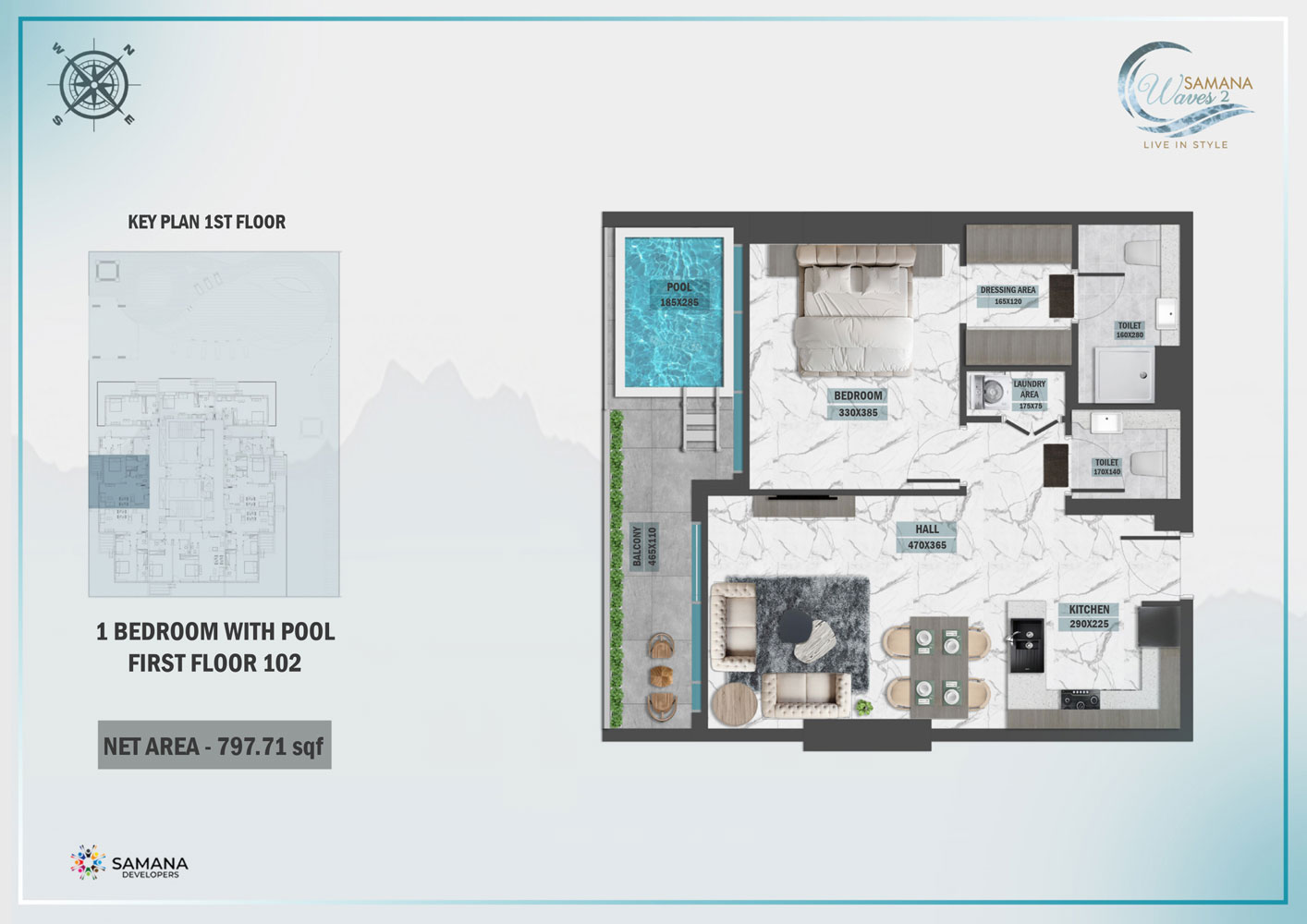 1 Bedroom