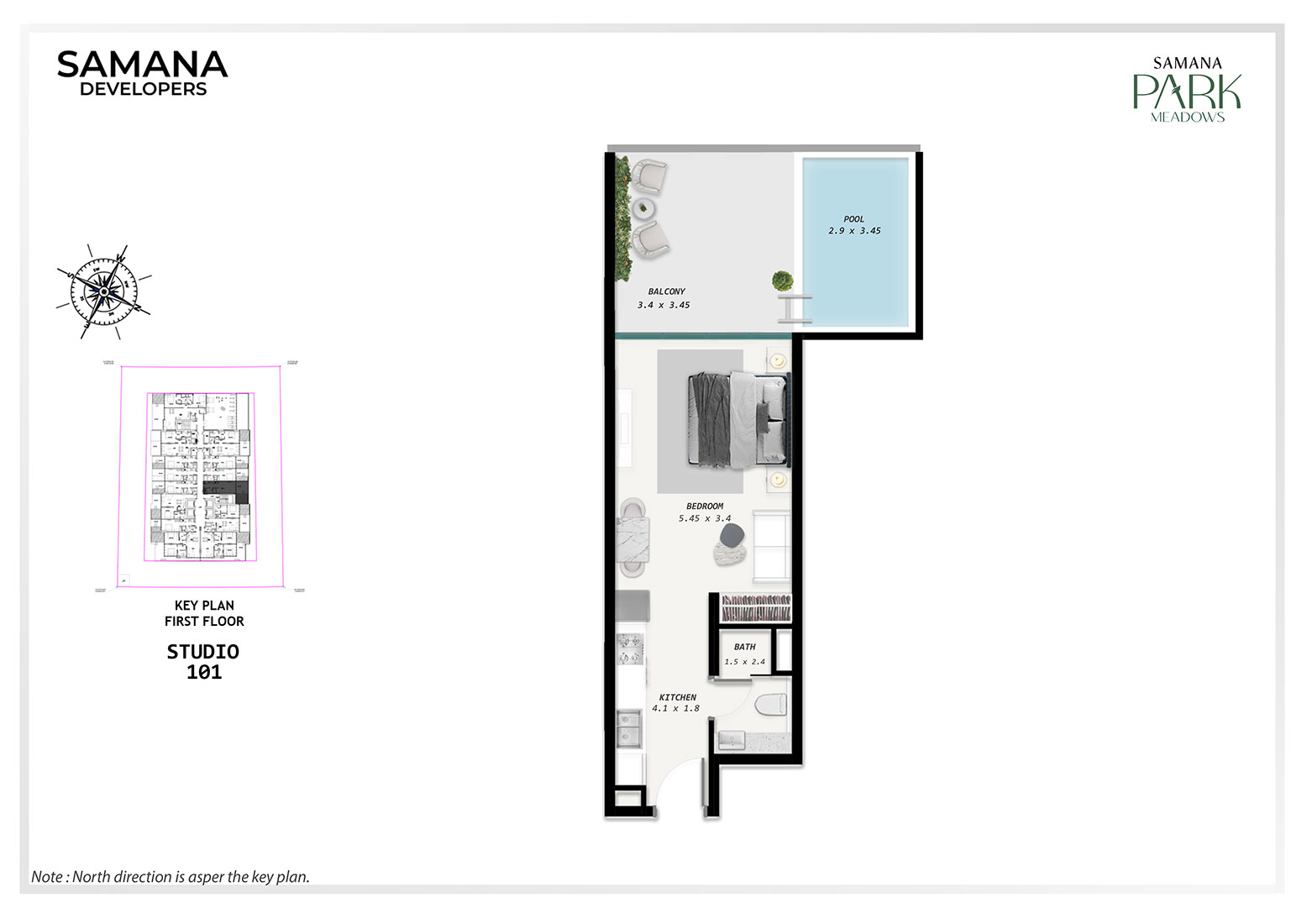 1 Bedroom