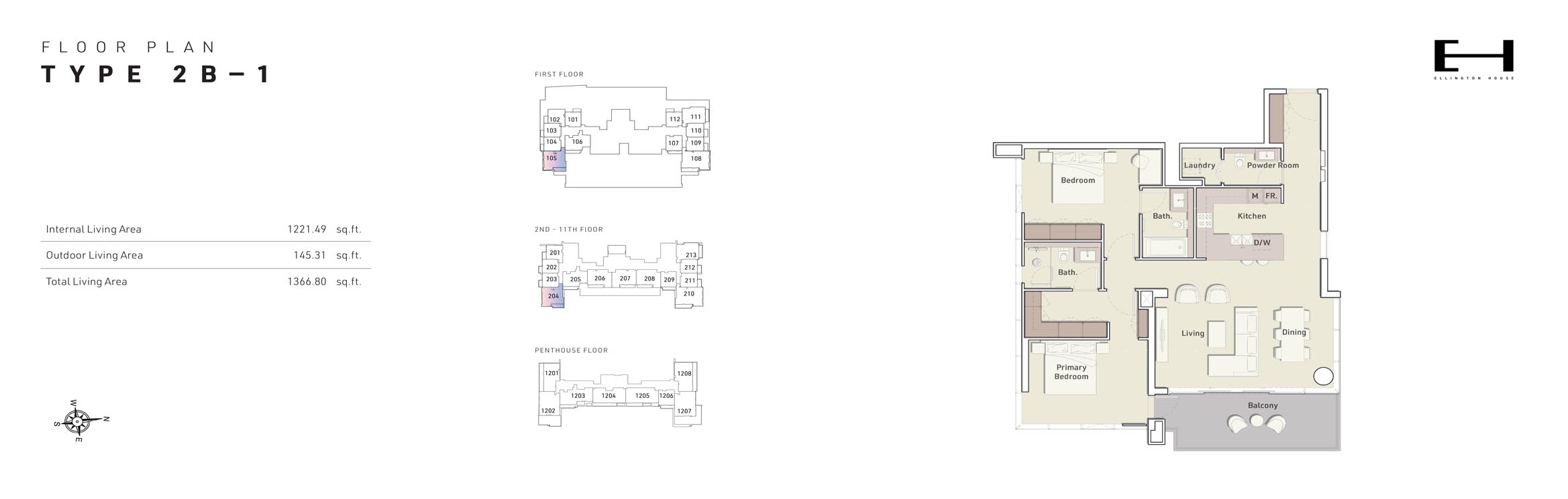 2 Bedroom