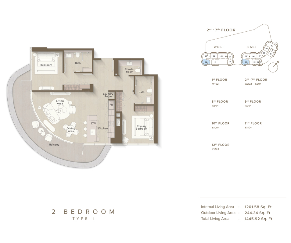 2 Bedroom
