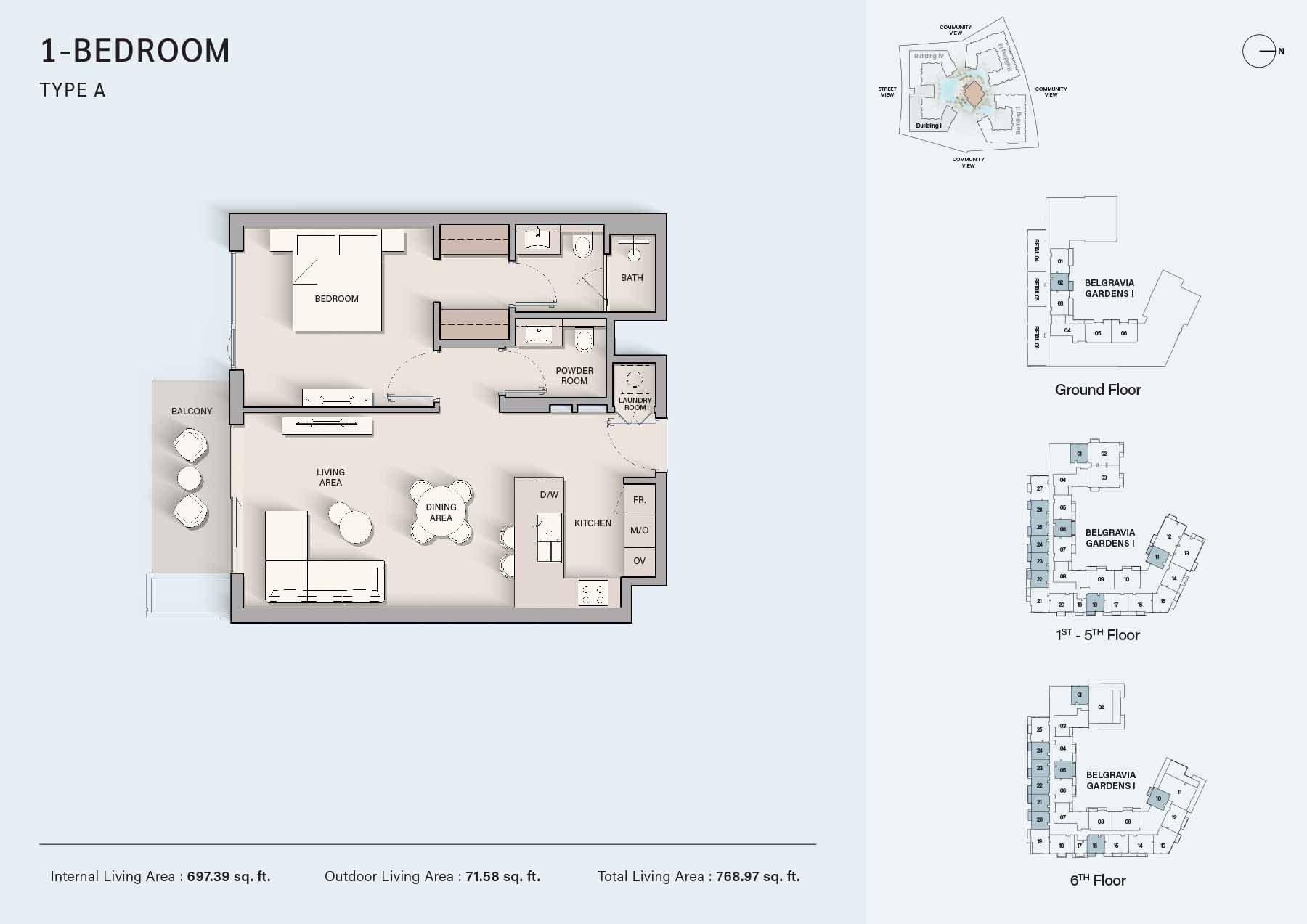 1 Bedroom