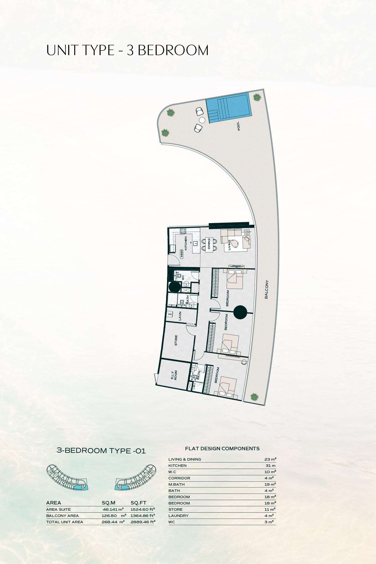 2 Bedroom