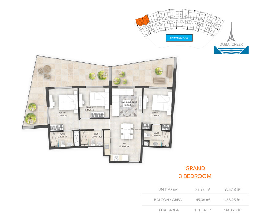 2 Bedroom