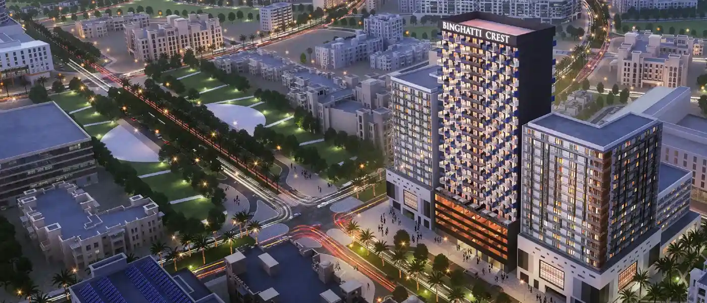 Binghatti Crest at JVC, Dubai - Binghatti Developers