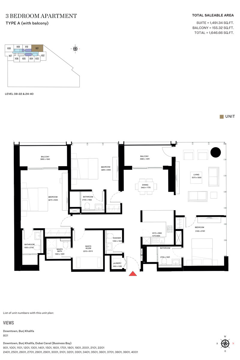 2 Bedroom