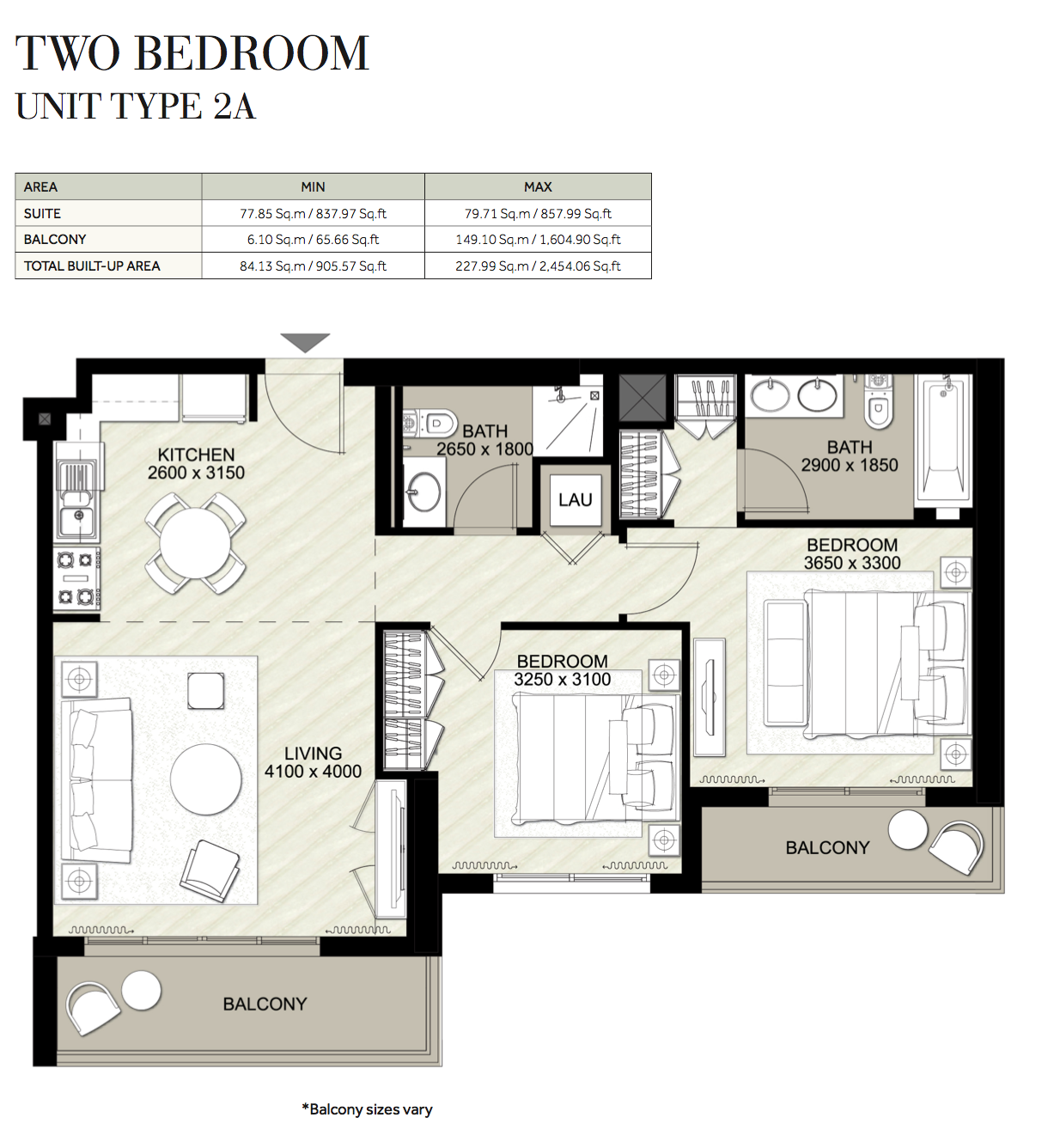 2 Bedroom