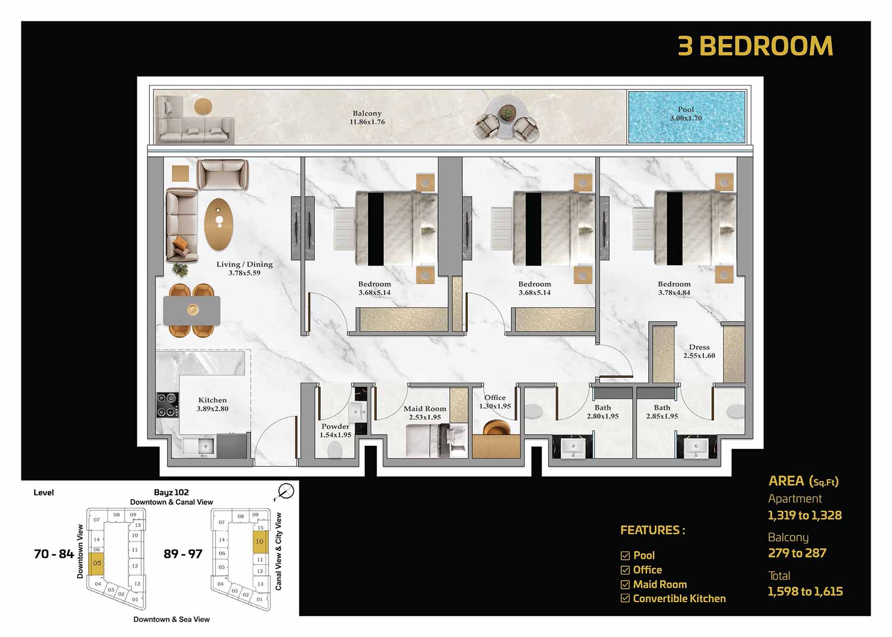 2 Bedroom