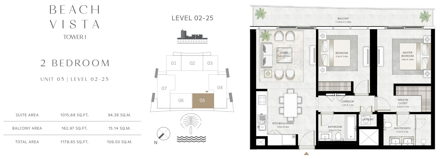 2 Bedroom